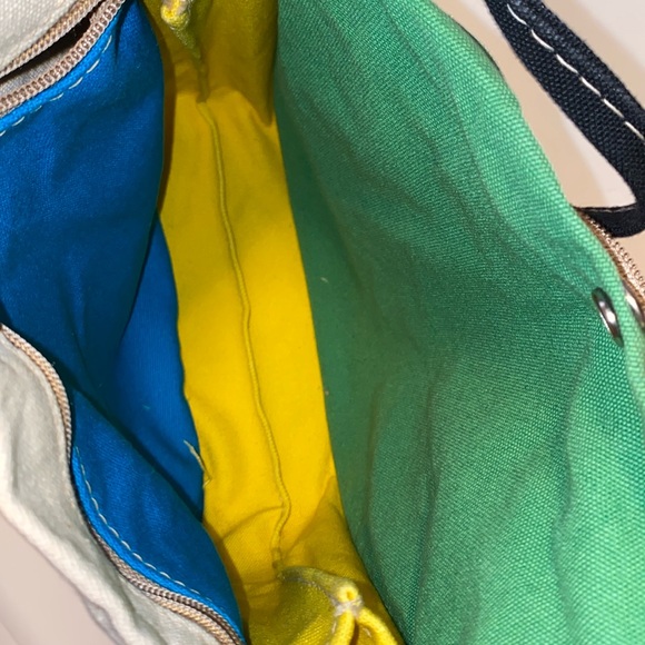 WILD DUCK COLORFUL CANVAS SHOULDER BAG - Picture 4 of 8